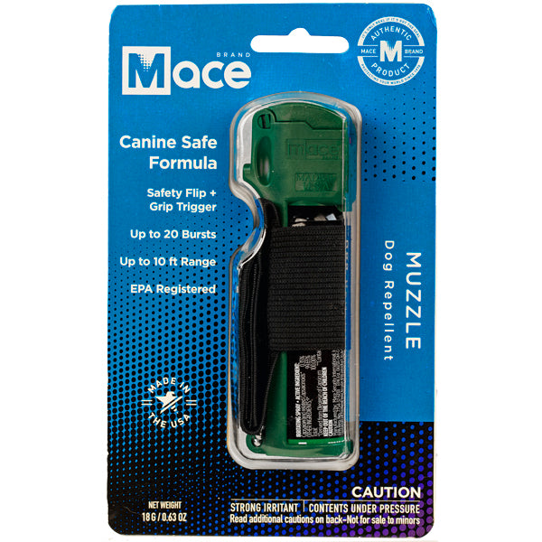 Mace® Muzzle Dog Repellent Pepper Spray, 18 grams / 0.63oz