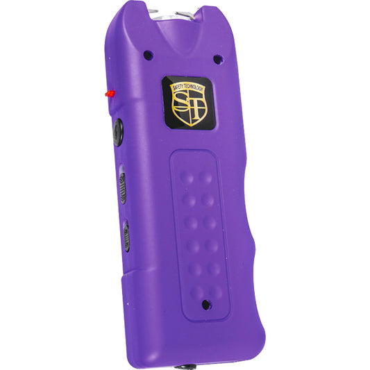 80 Million Volt Multiguard Stun Gun Alarm & Flashlight, Purple