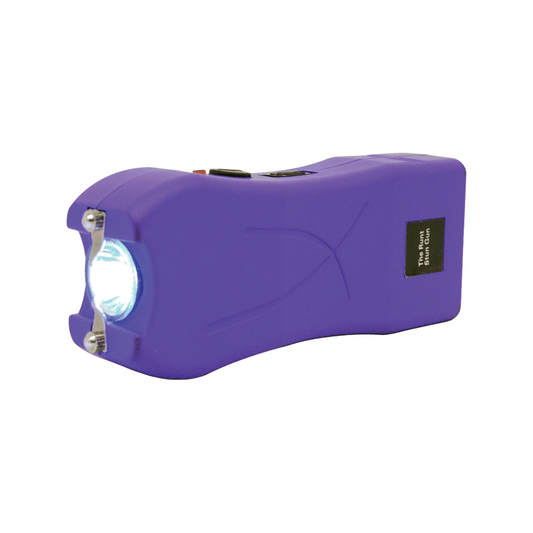 Runt-80-Million-Volt-Stun-Gun-W-Wrist-Strap-Disable-Pin-Purple