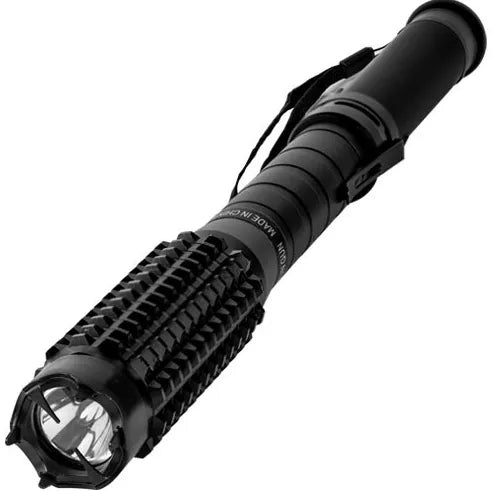 Stun Master 110 Million Volt Bad Ass Metal Stun Baton And Flashlight