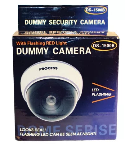Dummy-Dome-Camera-With-Led-White-Body-White-1